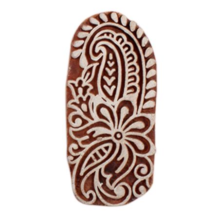 Set of 1 Piece New Wooden Printing Block